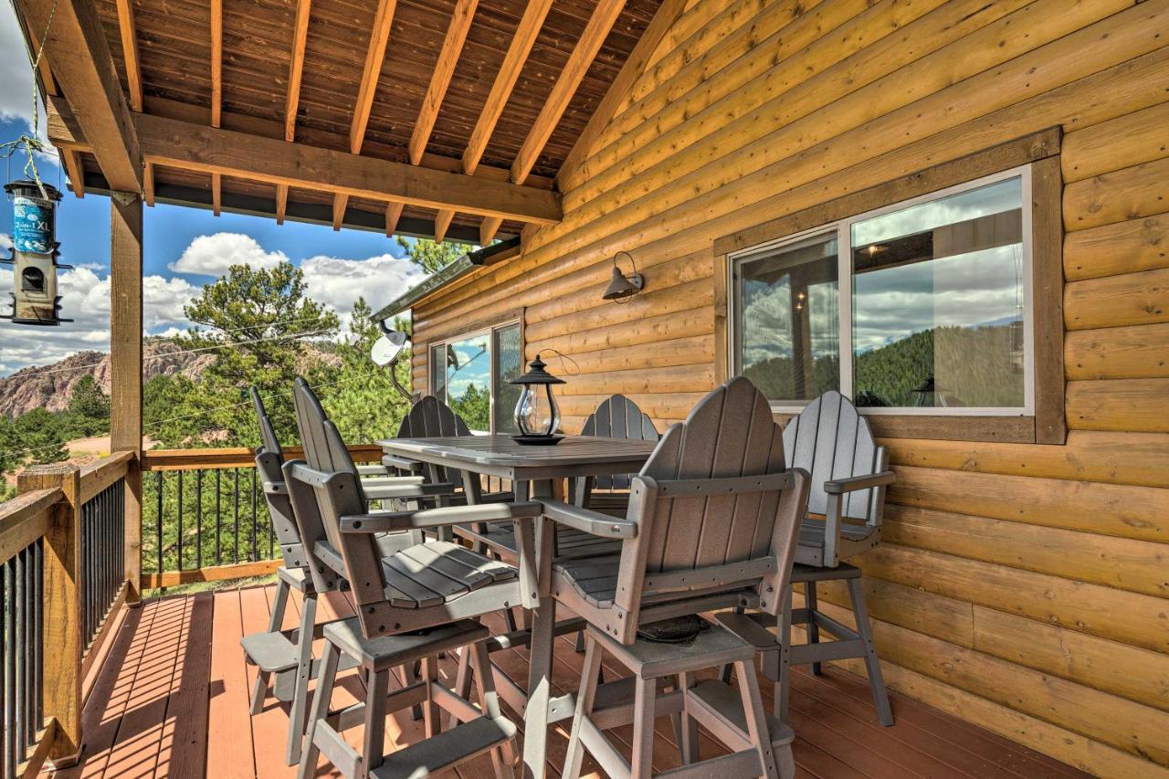 فيلا Cripple Creek Mountain Getaway With Hot Tub And Views! المظهر الخارجي الصورة